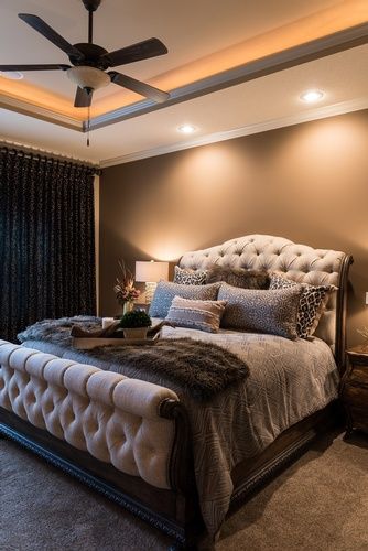Modern Bedroom Interior Design Kansas City by R Designs, LLC