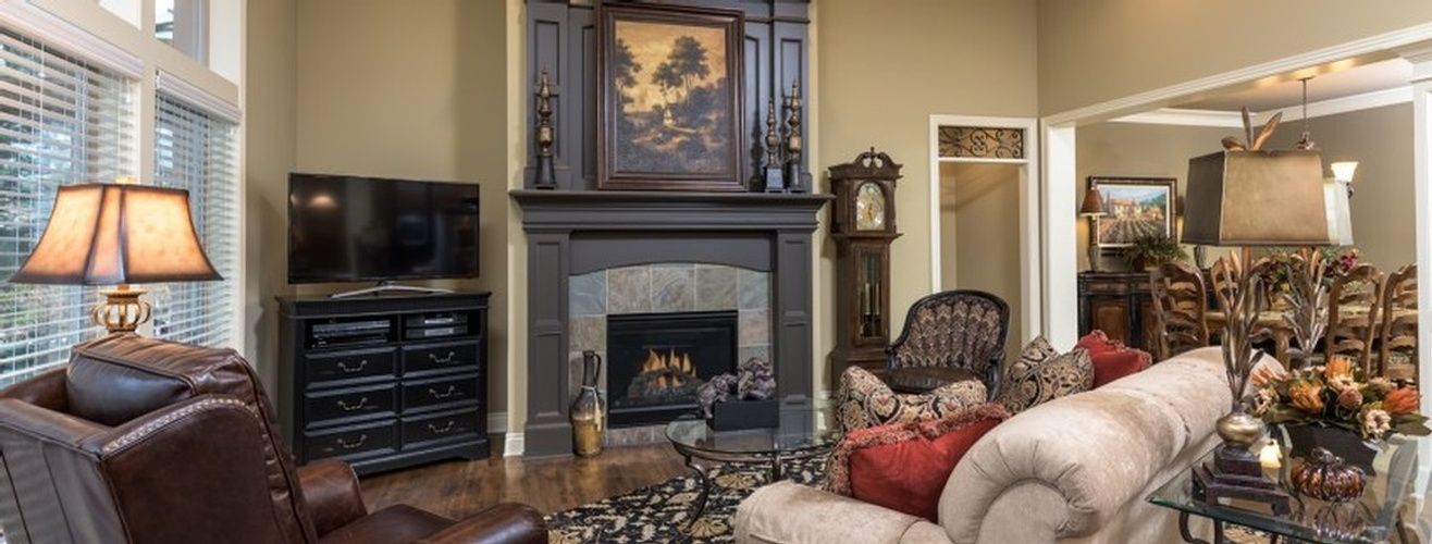 Modern Living Room Interiors by R Designs, LLC - Interior Designer in Kansas City