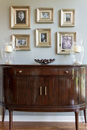 Wall Art Using Photo Frames - Professional Home Decorators Kansas City by R Designs, LLC